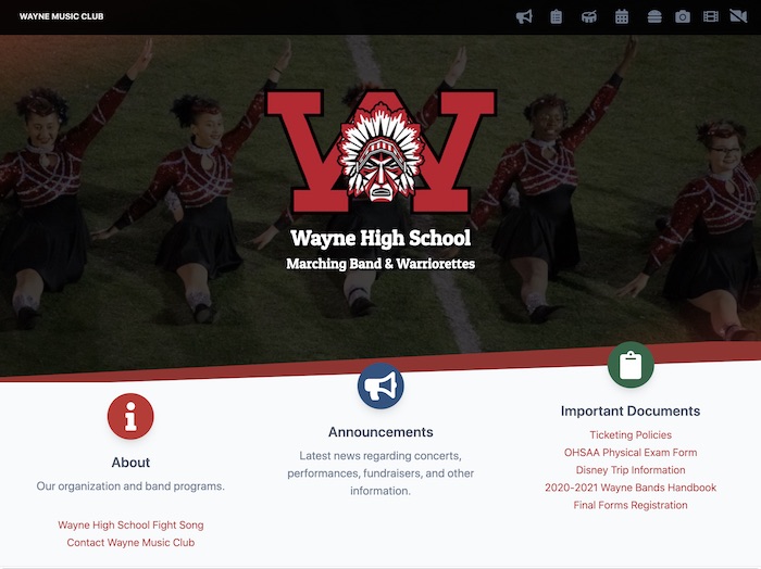 Wayne Band Home Page